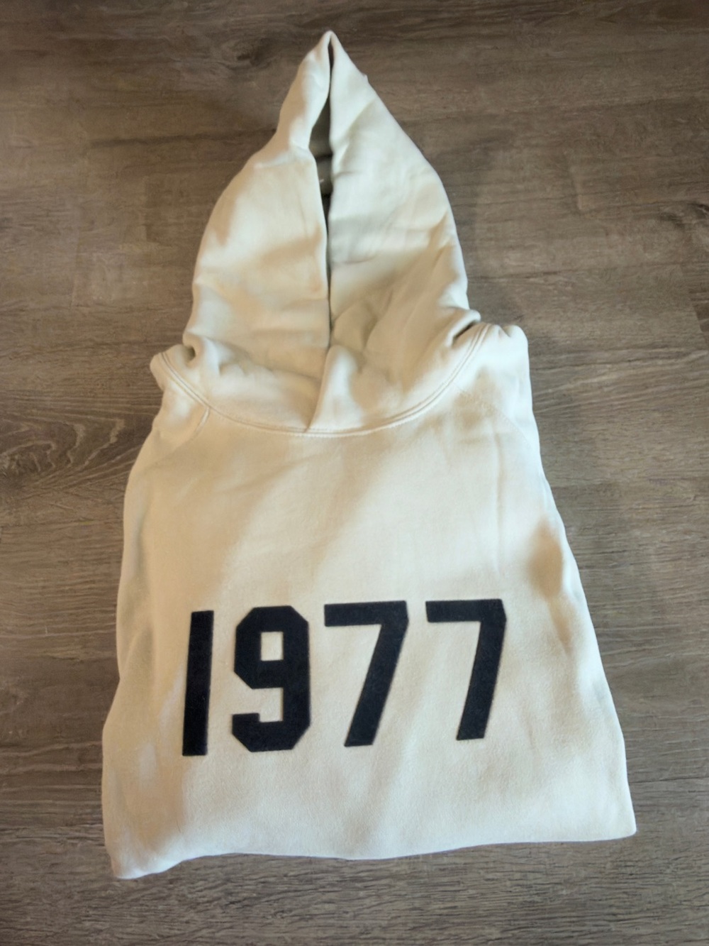 Essentials 1977 Hoodie - Wheat - Picture 4 of 4